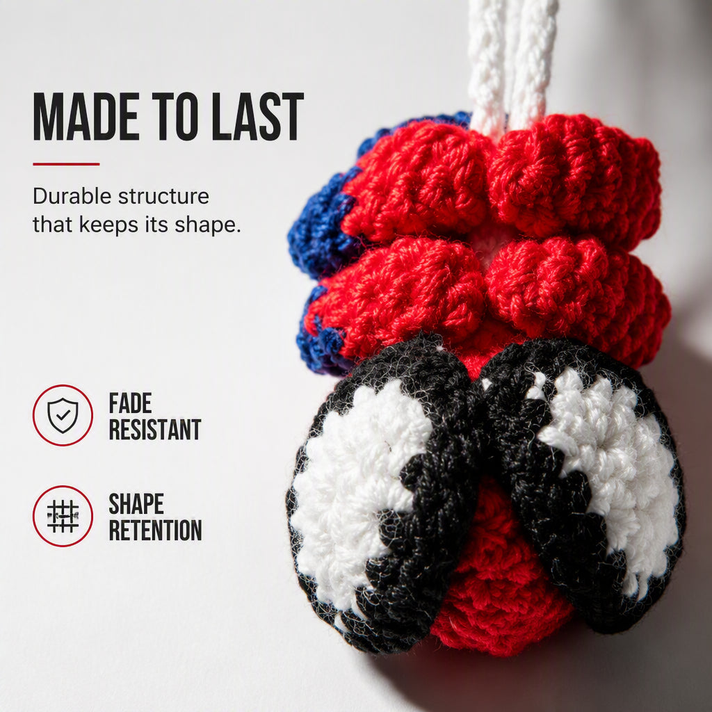 🏆 Last Day Deal 🔥Crochet Spider Car Hanger Ornament