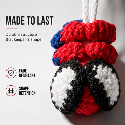 🏆 Last Day Deal 🔥Crochet Spider Car Hanger Ornament