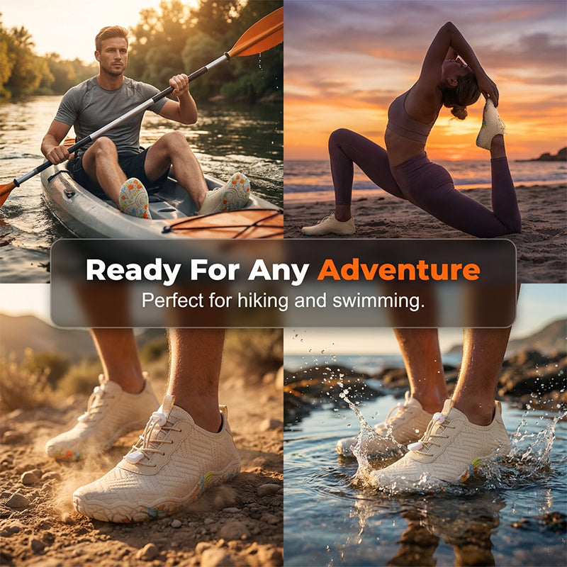 ⏰ Last Call 🏆Quick-Dry Water Shoes with Non-Slip Rubber Sole