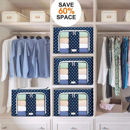 🔥Semi-Annual Sale- Oxford Cloth Steel Frame Storage Box