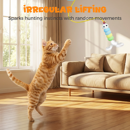 ⚡ Flash Sale 🔥Automatic Retractable Cat Teaser Toy