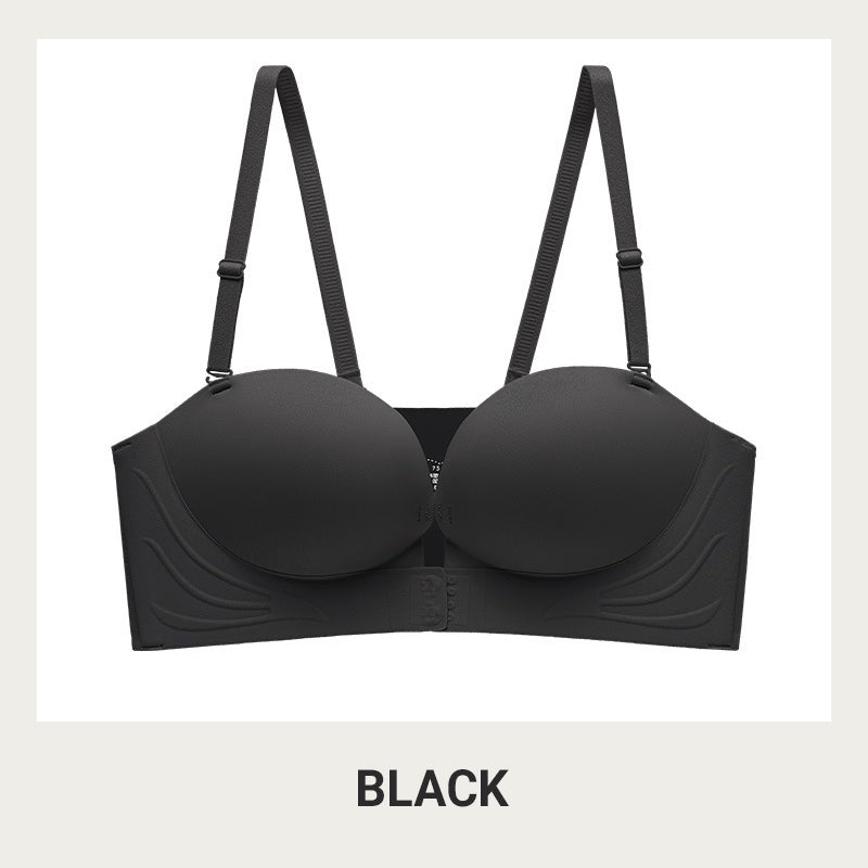 ⏳ Quick Sale 🎯Invisible Strap Front Buckle Push Up Bra