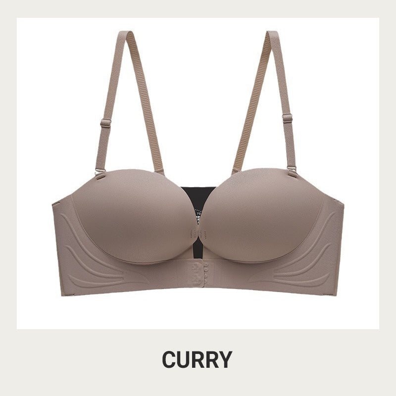 ⏳ Quick Sale 🎯Invisible Strap Front Buckle Push Up Bra
