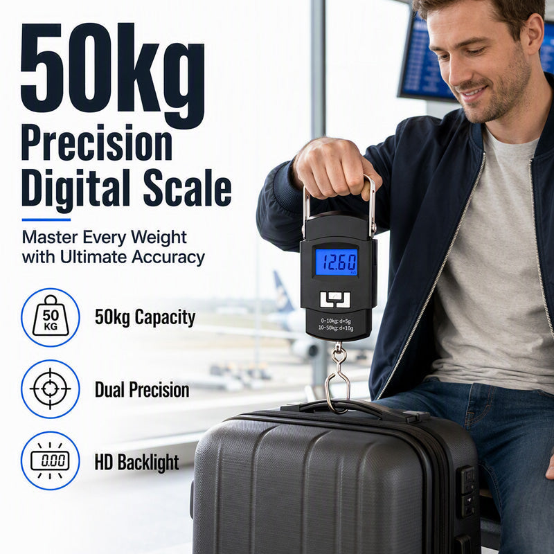 🔥 Super Steal ✨Mini Portable Digital Luggage Scale