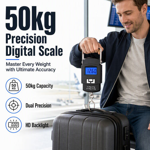 🔥 Super Steal ✨Mini Portable Digital Luggage Scale