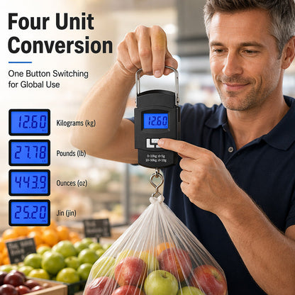 🔥 Super Steal ✨Mini Portable Digital Luggage Scale