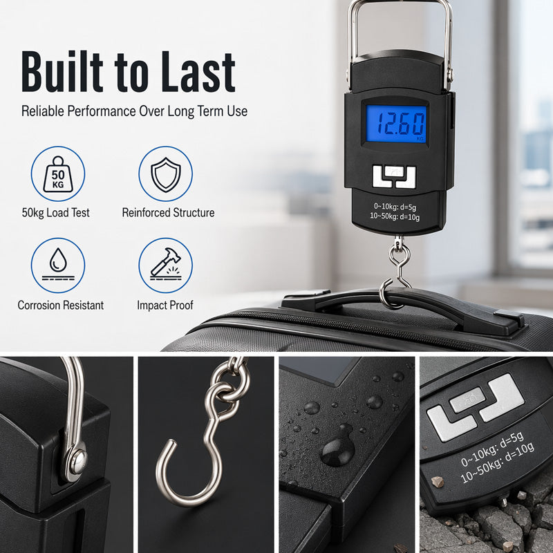 🔥 Super Steal ✨Mini Portable Digital Luggage Scale