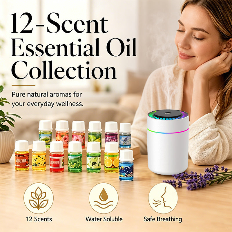 🛍️ Limited Time Drop ⚡12-Pack Water Soluble Essential Oils Set