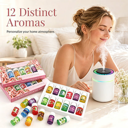 🛍️ Limited Time Drop ⚡12-Pack Water Soluble Essential Oils Set