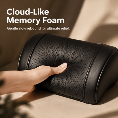 🚗💤 Drive in Comfort! Premium Memory Foam Car Neck Support Pillow