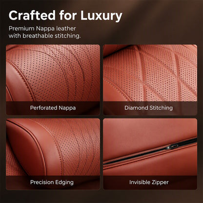 🚗💤 Drive in Comfort! Premium Memory Foam Car Neck Support Pillow
