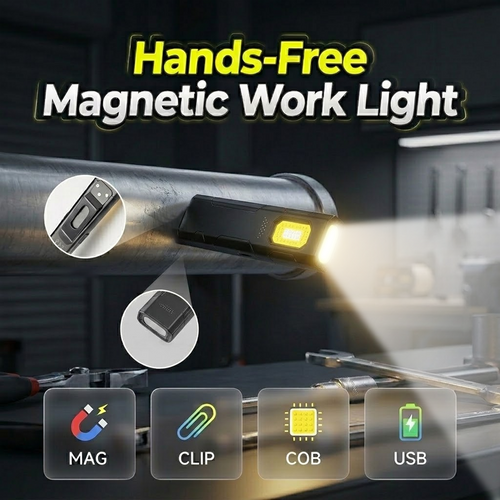 🔥 Nuestras selecciones más populares ✨💡Luz de trabajo magnética de manos libres