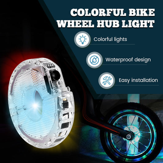🎉Buy 2 Get 20% OFF 💰Colorful Bike Wheel Hub Light