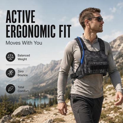 ⚡ Hot Savings 🔥Chest Bag Hydration Ready Cycling Vest Pack for Men
