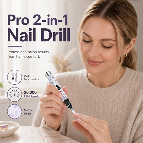 💰 Instant Discount ⏳2-in-1 Electric Nail File