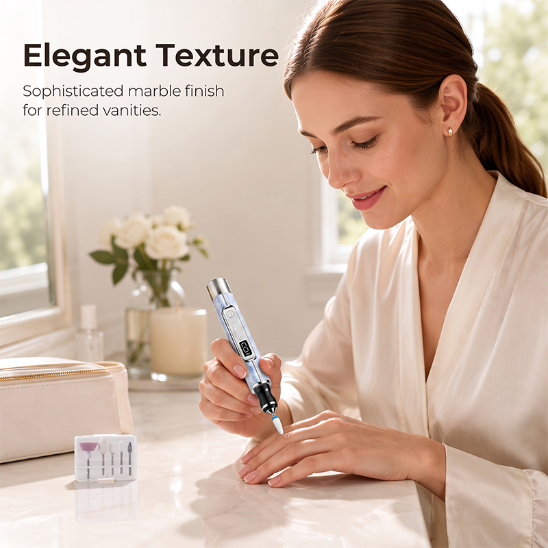 💰 Instant Discount ⏳2-in-1 Electric Nail File