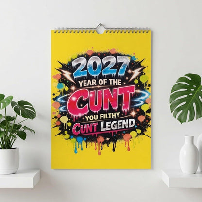 🛒 Mega Bargain 💥Funny Graffiti Wall Calendar