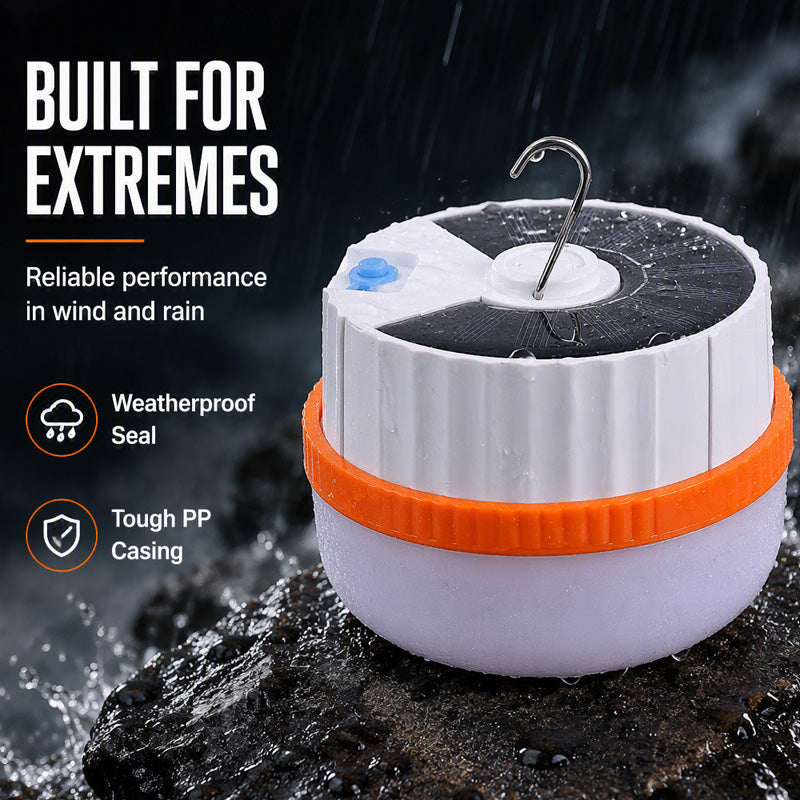 🛍️ Limited Time Drop ⚡Solar Telescopic Camping Light with Magnetic Base