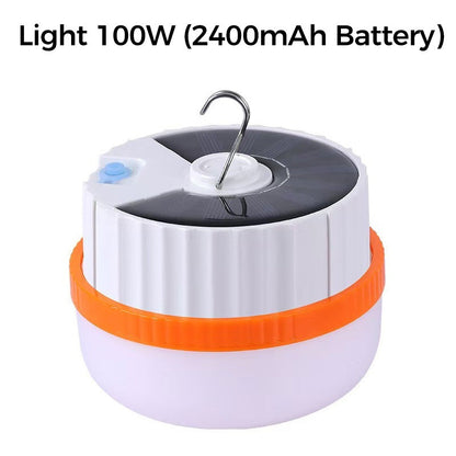 🛍️ Limited Time Drop ⚡Solar Telescopic Camping Light with Magnetic Base