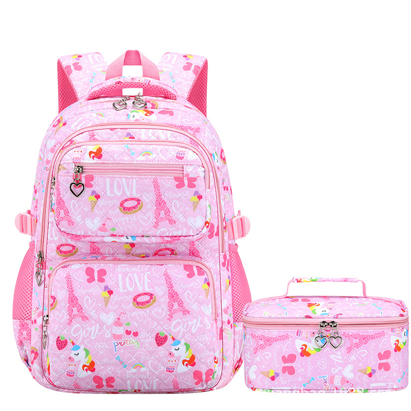 ✨ Time‑Limited Offer ⚡Girls' Cute Multi-Pocket School Backpack