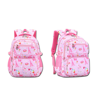 ✨ Time‑Limited Offer ⚡Girls' Cute Multi-Pocket School Backpack