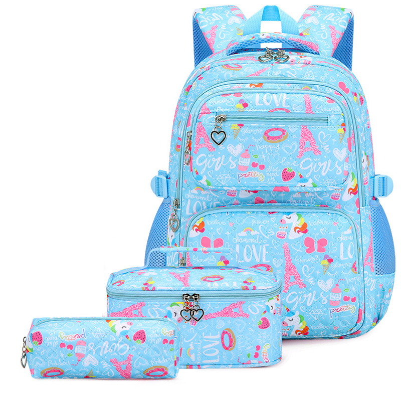 ✨ Time‑Limited Offer ⚡Girls' Cute Multi-Pocket School Backpack