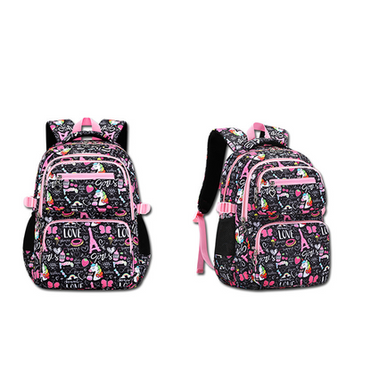 ✨ Time‑Limited Offer ⚡Girls' Cute Multi-Pocket School Backpack