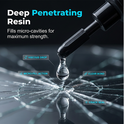 ⏳ Quick Sale Buy 2 - 60% OFF🎯Advanced UV Resin Glass DIY Repair Kit