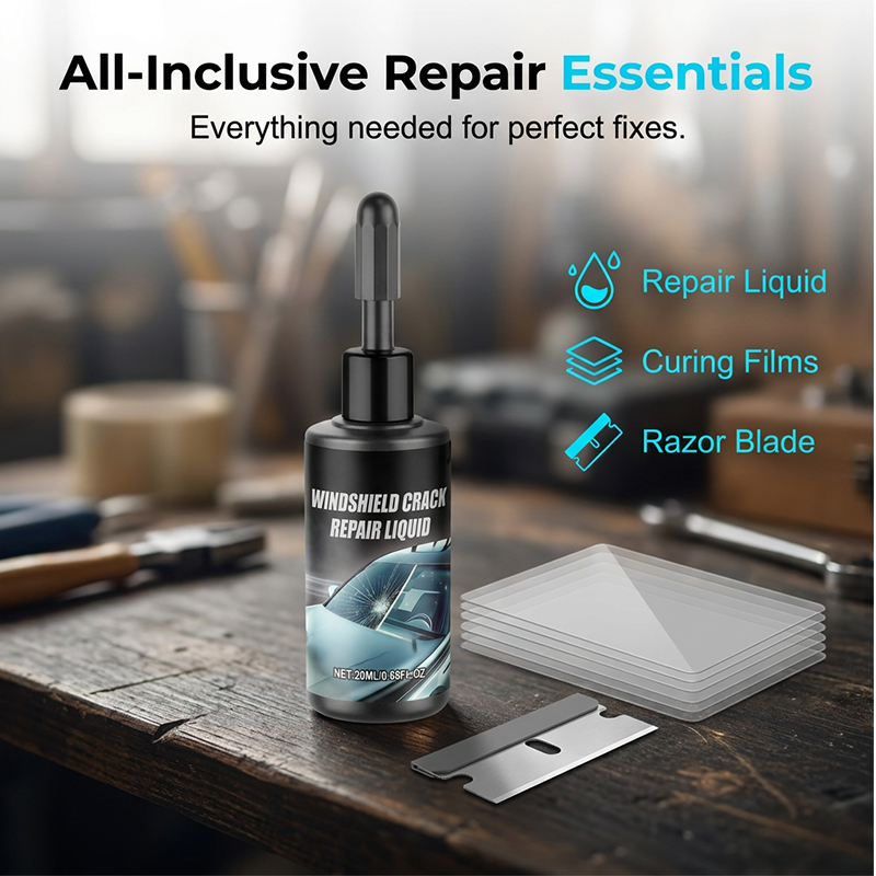 ⏳ Quick Sale Buy 2 - 60% OFF🎯Advanced UV Resin Glass DIY Repair Kit