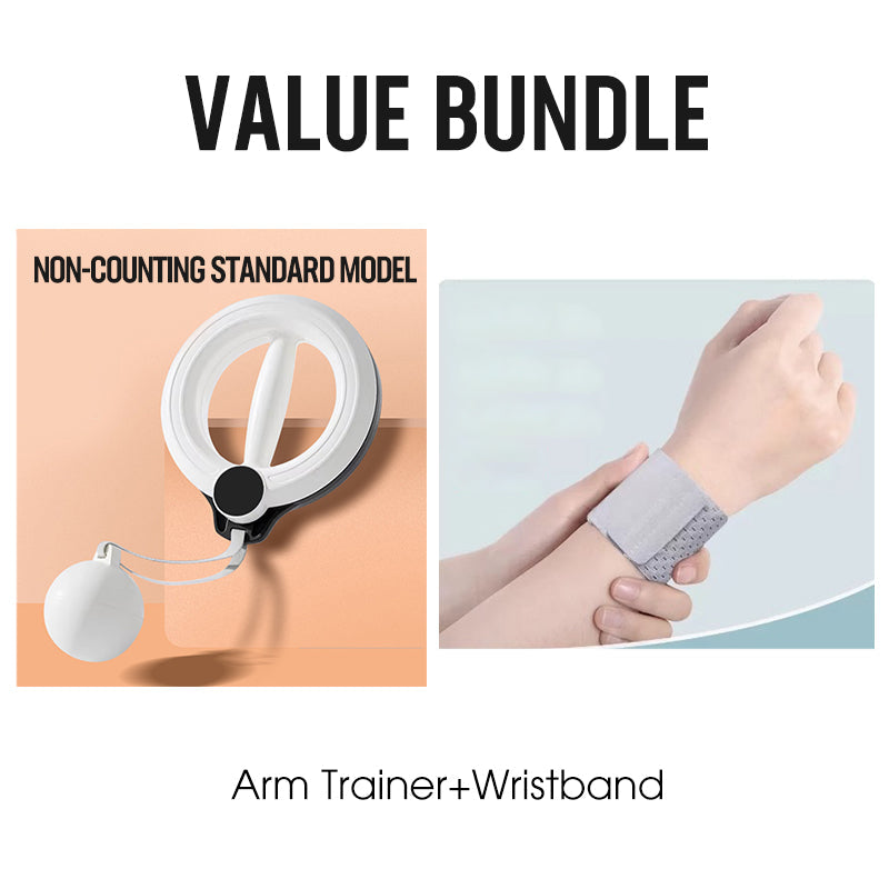 360° Hand Crank Arm & Forearm Trainer with Smart Counter