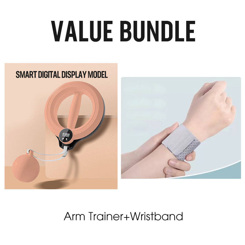 360° Hand Crank Arm & Forearm Trainer with Smart Counter