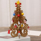🎄 Los mejores regalos para todos🎅 Set de adornos de madera para árbol de Navidad DIY – Construye, decora y juega – Perfecto para la diversión familiar festiva y la decoración creativa ✨