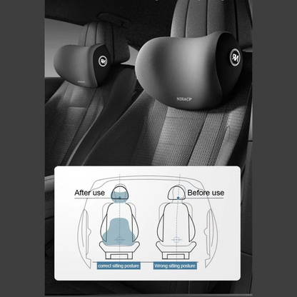 💰 Instant Discount ⏳Car Headrest Neck And Waist Pillow