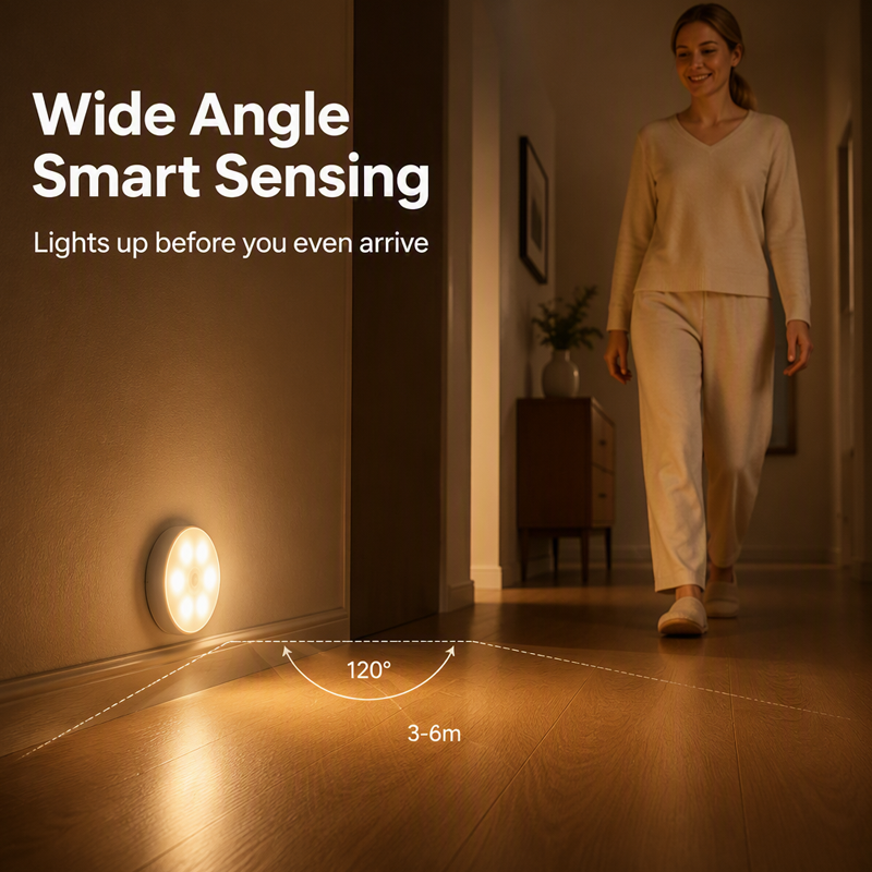 Magnetic Wireless LED Motion Sensor Night Light