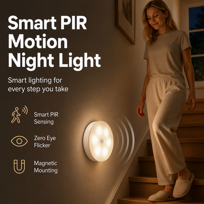 Magnetic Wireless LED Motion Sensor Night Light