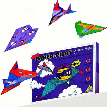 💎 Mehr Wert, weniger Kosten 🛍️ DIY-Papierflugzeug-Bausatz für Kinder – Kreativer MINT-Spaß ✈️