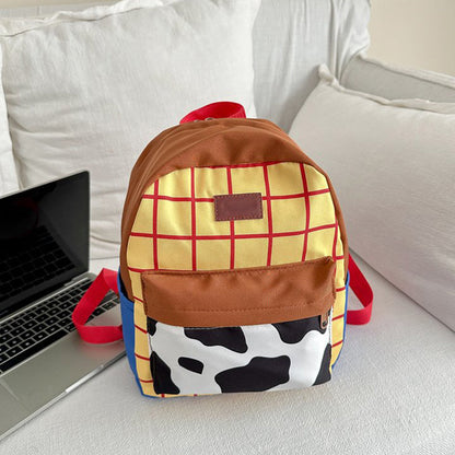 Cartoon High-Capacity Travel Backpack