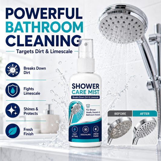 🔥BUY 2 GET 1 FREE🚿 Fast-Acting Limescale Remover Spray for Showerheads and Faucets