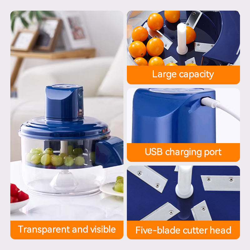 🛒 Mega Bargain 💥Transparent Electric Fruit and Vegetable Peeler