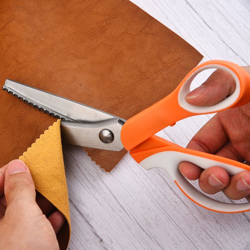 ✨ Time‑Limited Offer ⚡Multipurpose Pinking Shears Serrated Scissors