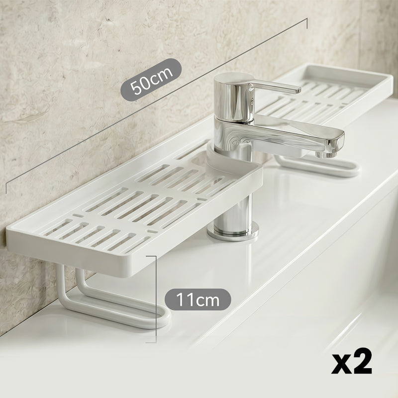 ⚡ Hot Savings 🔥No-Drill Kitchen Sink Sponge Holder & Drain Rack