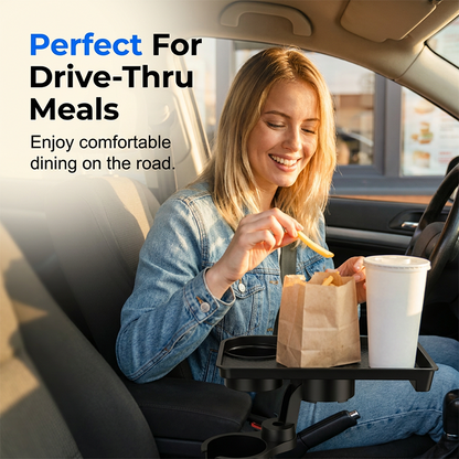 💰 Instant Discount ⏳Car Cup Holder Expander with Tray