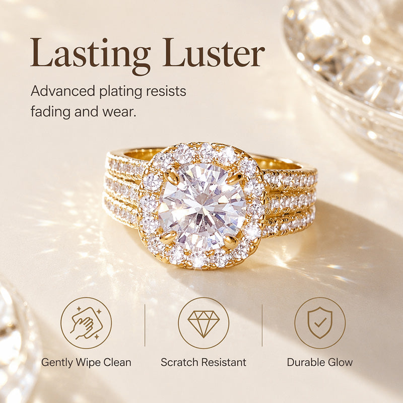 Women's Cubic Zirconia Halo Ring