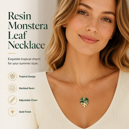 Fashion Leaf Pendant Necklace
