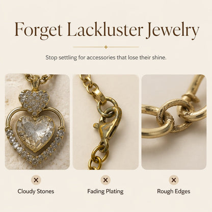 Elegant Teardrop Durian Pendant Necklace