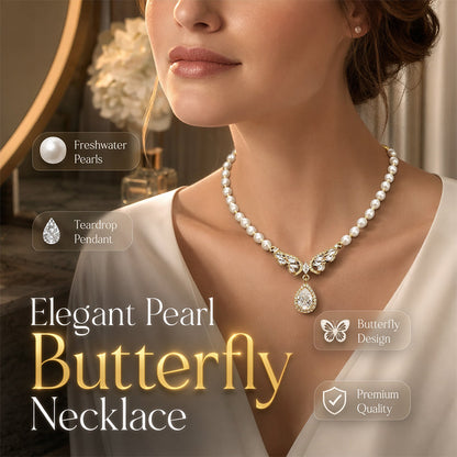Women Elegant Natural Freshwater Pearl Necklace