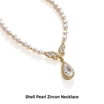 Women Elegant Natural Freshwater Pearl Necklace