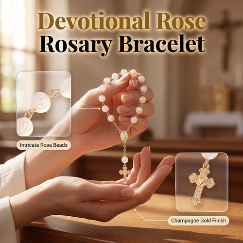 Elegant Rosary Bracelet