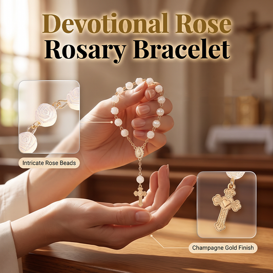Elegant Rosary Bracelet