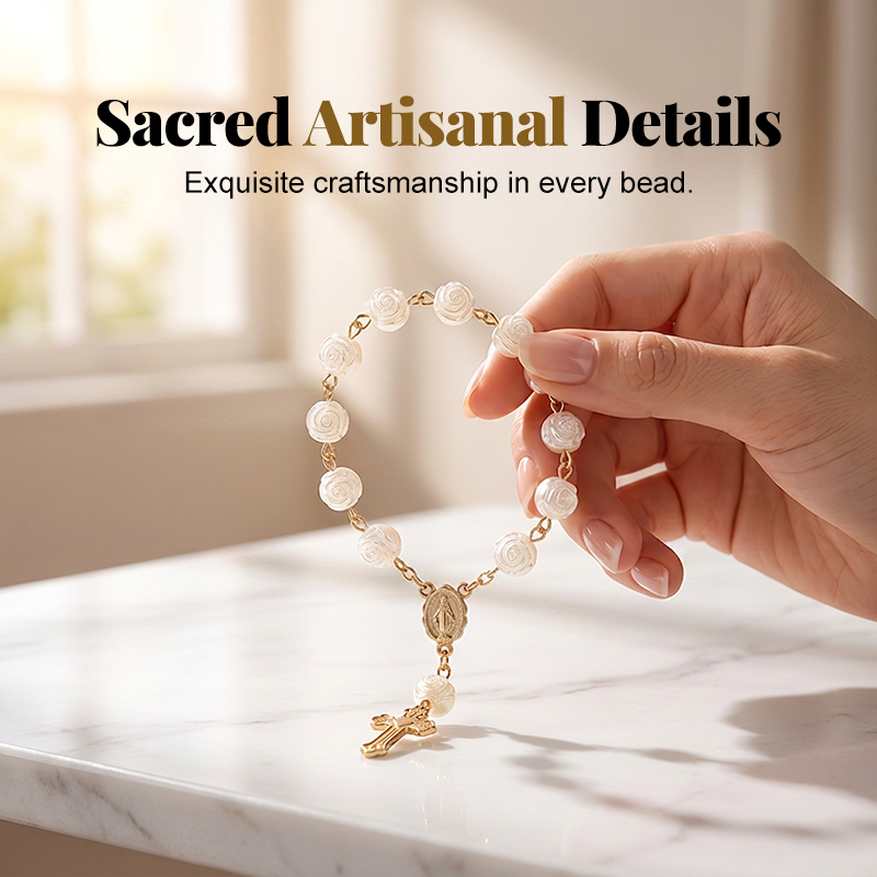 Elegant Rosary Bracelet
